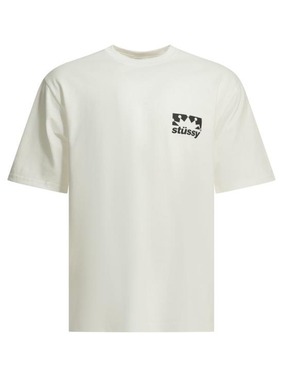 26FW 스투시 반팔 티셔츠 19051861201 White