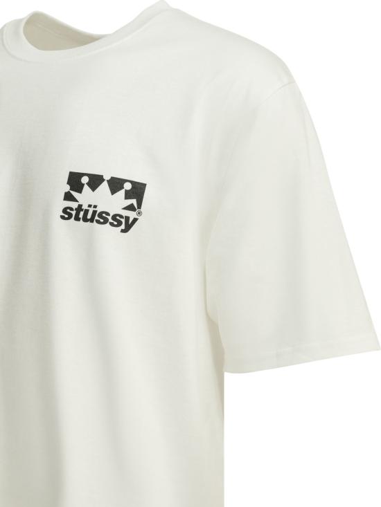26FW 스투시 반팔 티셔츠 19051861201 White - STUSSY