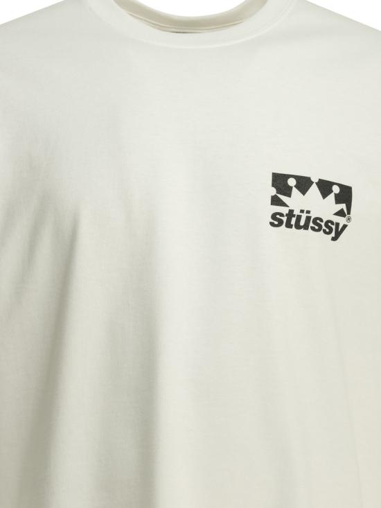 26FW 스투시 반팔 티셔츠 19051861201 White - STUSSY