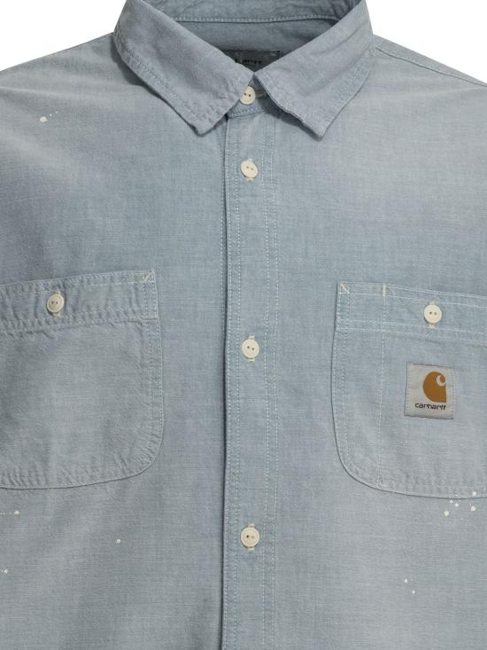 26FW 칼하트 WIP 긴팔 셔츠 I03691901 0L Blue - CARHARTT WIP
