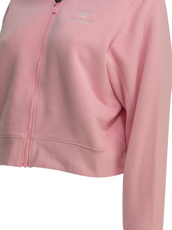 26SS 아크테릭스 후드 티셔츠 X000010261EMBLEM FLEECE FZPINEBERRY Pink - ARC`TERYX