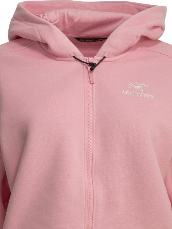 26SS 아크테릭스 후드 티셔츠 X000010261EMBLEM FLEECE FZPINEBERRY Pink - ARC`TERYX