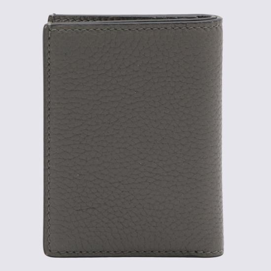 26FW 톰포드 그레인 레더 로고 폴디드 카드 홀더 Y0279 LCL158STBG SMOKE GREY - TOMFORD