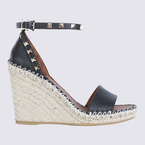 26FW 발렌티노 가라바니 샌들 9W2S0090 VTON02 NERO LIGHT CUIR NATURALE