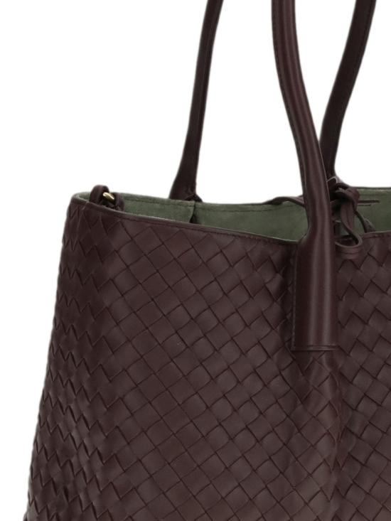 26SS 보테가베네타 피나코테카 숄더백 854371 V5AG1 2203 DARK BAROLO PICKLE DOM - BOTTEGA VENETA