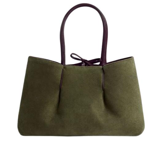 26SS 보테가베네타 피나코테카 숄더백 854371 V5AG1 2203 DARK BAROLO PICKLE DOM - BOTTEGA VENETA