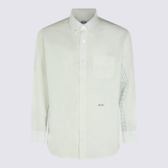 26FW A.P.C. X FRAGMENT 긴팔 셔츠 COHSX H12677AAB White