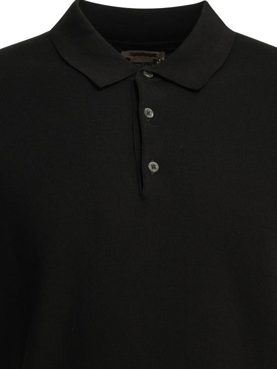 26FW 바라쿠타 폴로 티셔츠 BRMAG0003BKNT1100 Black - BARACUTA