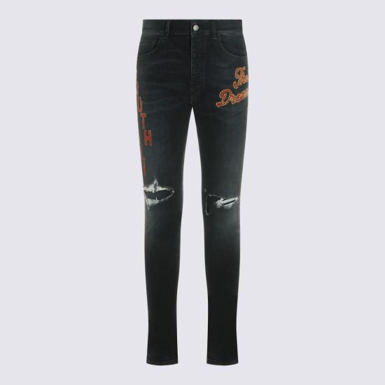 26FW 아미리 데님 팬츠 AMBMJE1127 904 Dark grey