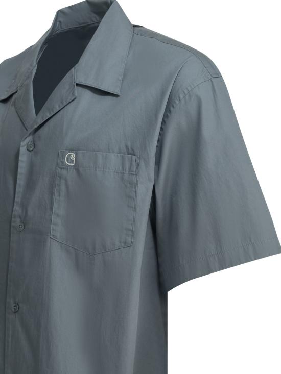 26FW 칼하트 WIP 반팔 셔츠 I0368093S2 XX Blue - CARHARTT WIP