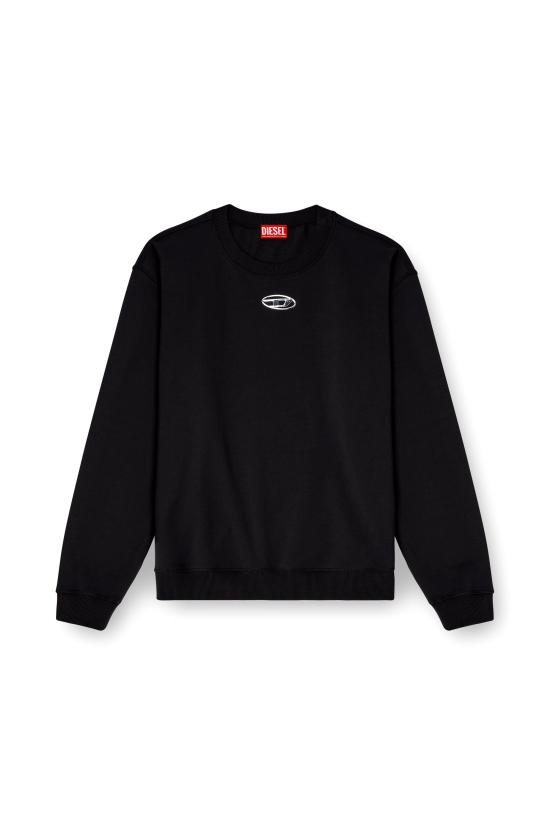 26FW 디젤 S-NORM 스웻셔츠 A204460BKBW 900 Nero
