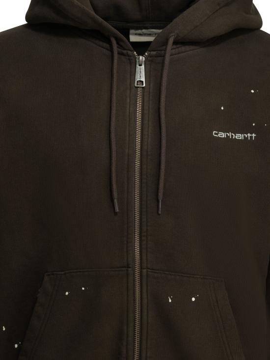 26FW 칼하트 WIP 후드 티셔츠 I03691347 EJ Brown - CARHARTT WIP