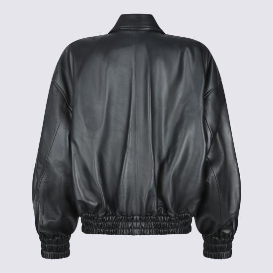 26SS 질샌더 가죽 자켓 J02SW0048 J07187001 Black - JIL SANDER