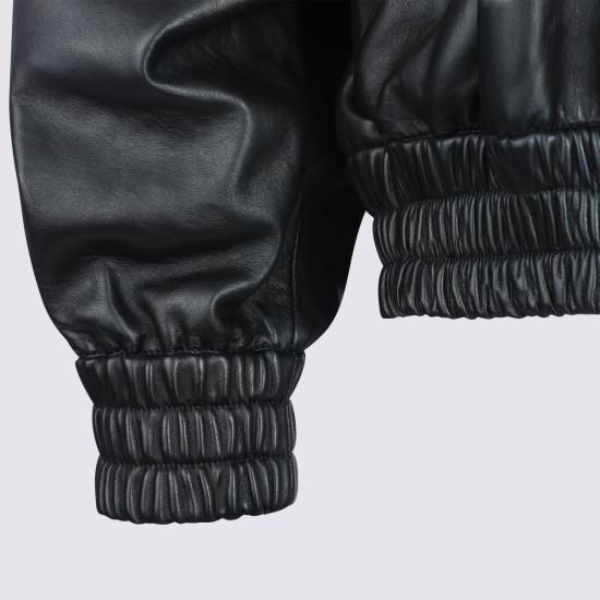 26SS 질샌더 가죽 자켓 J02SW0048 J07187001 Black - JIL SANDER