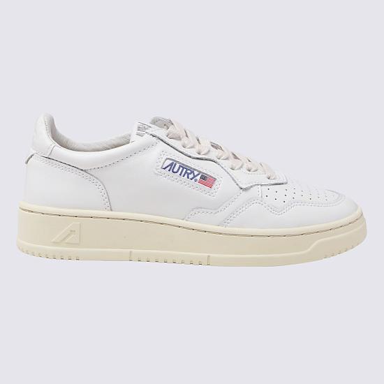 26FW 오트리 메달리스트 레더 AULW LL15 LEAT LEAT WHT WHT