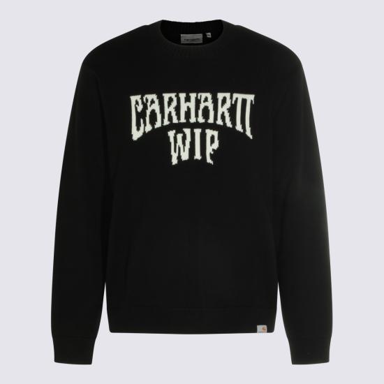 26FW 칼하트 WIP 스웨터 I036847 K02XX Black