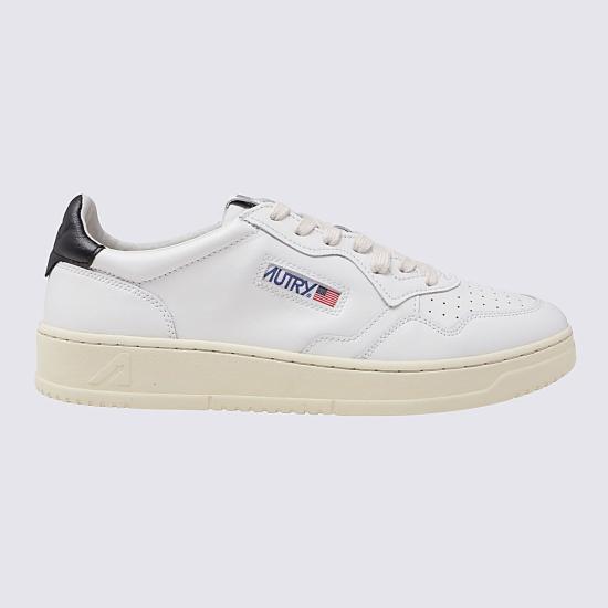 26FW 오트리 메달리스트 로우 AULM LL22 White black - AUTRY
