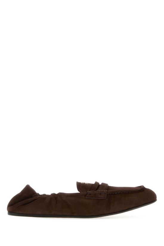 26FW 미우미우 루슈 나파 레더 로퍼 5D341EFD005008 F0003 Brown