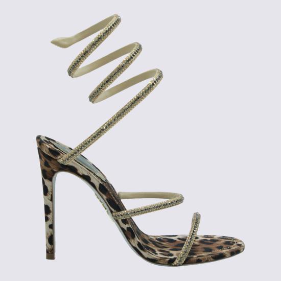 26FW 르네 카오빌라 샌들 C12899105 R001Y450 LEOPARD