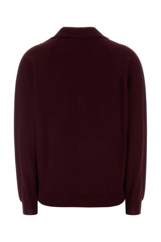 26FW 미우미우 스웨터 MMF02ZSOOO16WJ F0869 Burgundy - MIU MIU