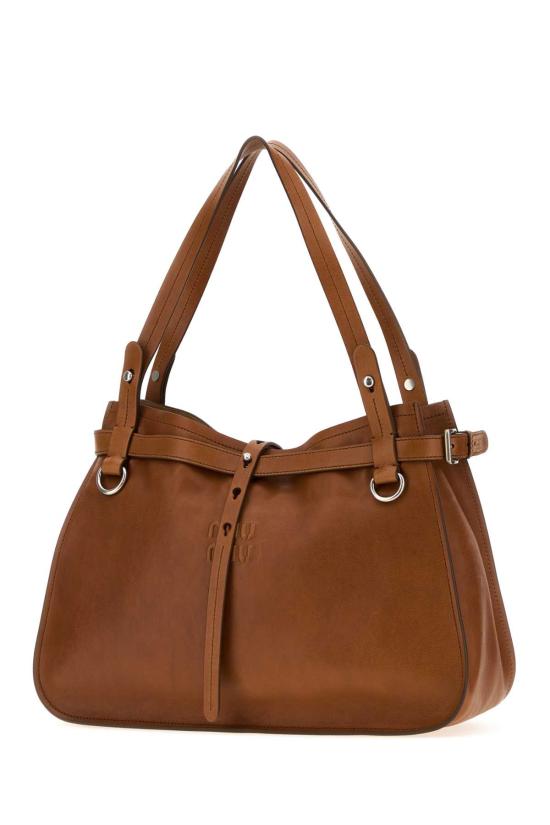 26FW 미우미우 숄더백 5BG3402IER F0046 Camel - MIU MIU