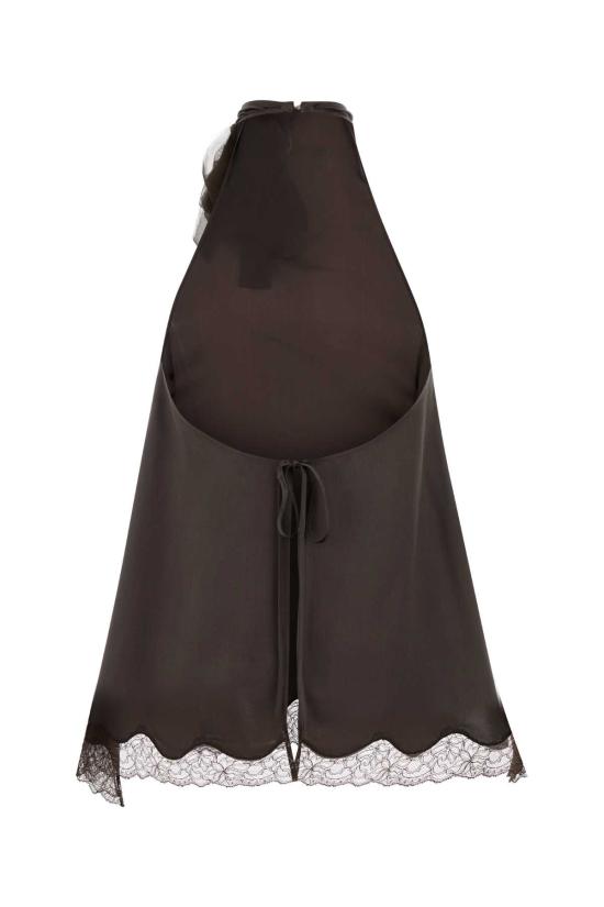 26SS 마그다뷰트림 민소매 티셔츠 347426 BROWN Brown - MAGDA BUTRYM