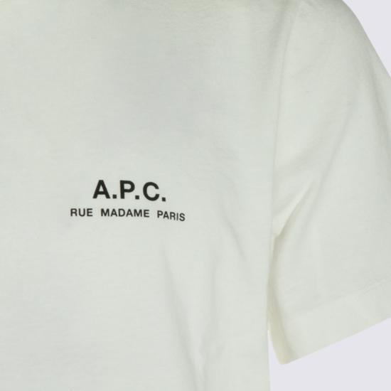 26FW 아페쎄 반팔 티셔츠 COHBS M26478AAC OFF WHITE - A.P.C.