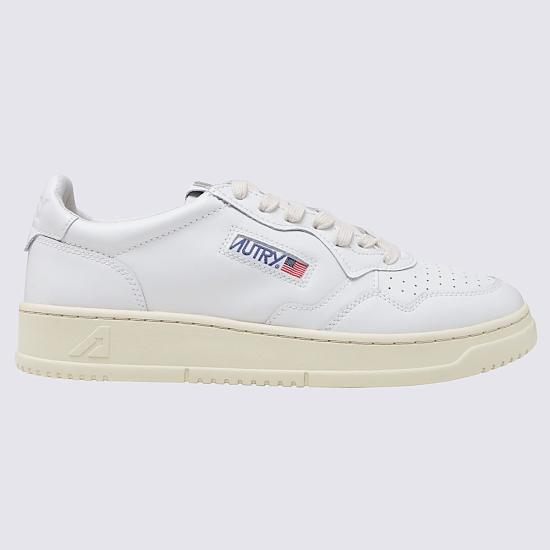 26FW 오트리 메달리스트 로우 스니커즈 AULM LL15 WHITE WHITE