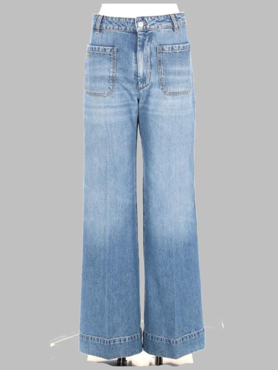 26FW 빅토리아 베컴 데님 팬츠 1226DJE007252M S WORNBLUEWASH