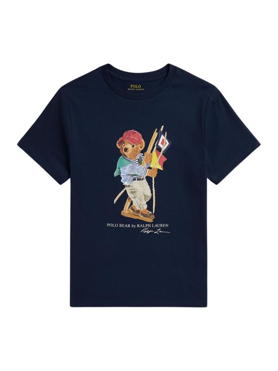 26SS [키즈] 랄프 로렌 티셔츠 323A12428 002 NAVY