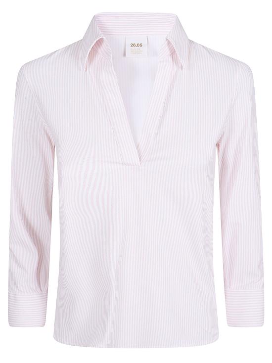 26SS 칼리반 셔츠 QHTPW7 RI4 Bianco rosa