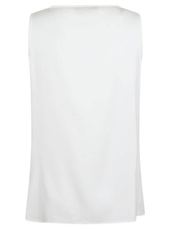 26SS 실크95파이브 민소매 티셔츠 PARIS COWL NECK WHITE White - SILK95FIVE