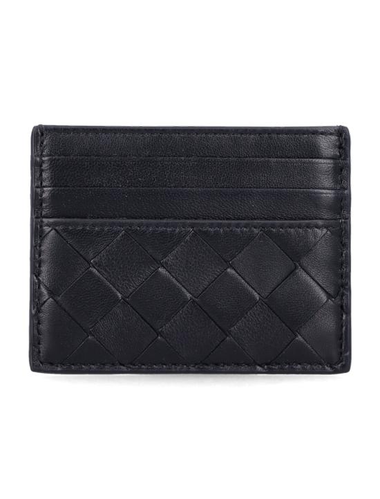 26SS 보테가베네타 인트레치아토 크레딧 카드 케이스 796324VCPP3 8425 Nero