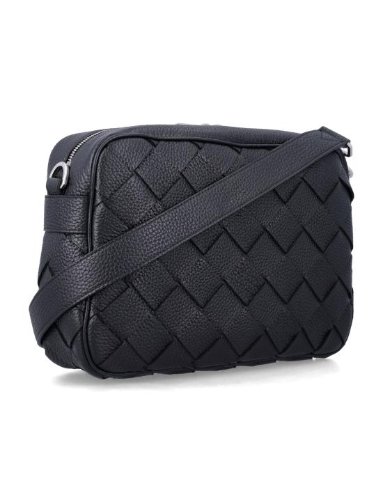 26SS 보테가베네타 미디움 인트레치아토 카메라백 755925V4G31 8803 Nero - BOTTEGA VENETA