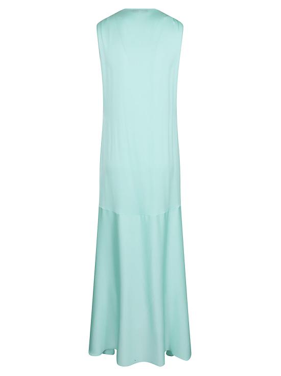 26SS 실크95파이브 롱 원피스 SHANGRI LA LONG DRESS FL KEYS Azure - SILK95FIVE