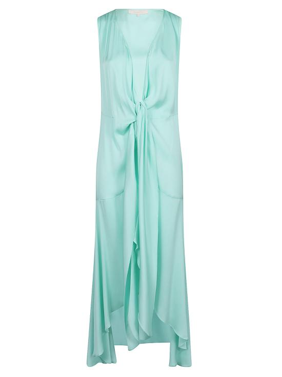 26SS 실크95파이브 롱 원피스 SHANGRI LA LONG DRESS FL KEYS Azure
