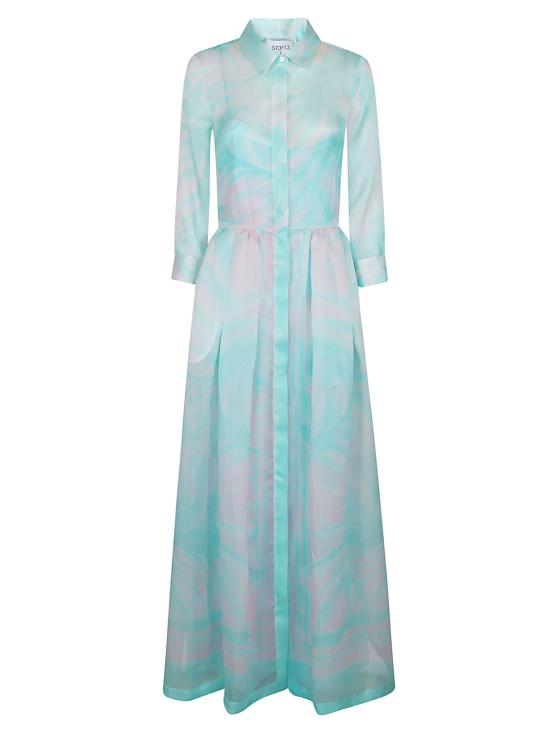 26SS 사라로카 롱 원피스 MARIA EDNA ACQUA Azure