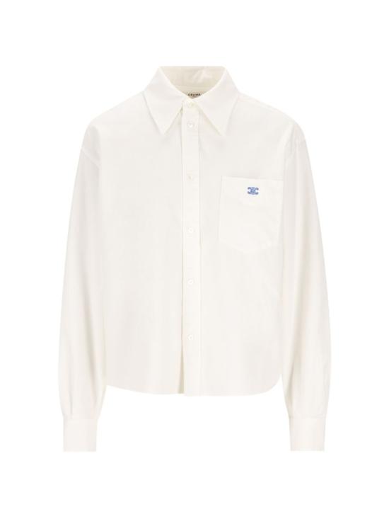 26SS 셀린느 셔츠 RC0D5 324MGDW8 WHITE