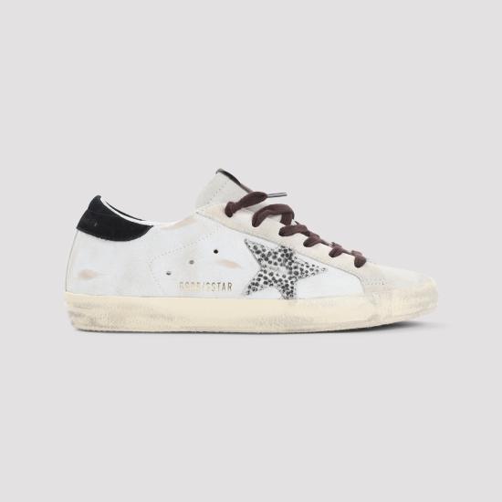 26FW 골든구스 SUPER STAR 슈퍼 스타 클래식 스니커즈 GWF00101 F008746 12526 WHITE SEEDPEARL BLACK - GOLDEN GOOSE