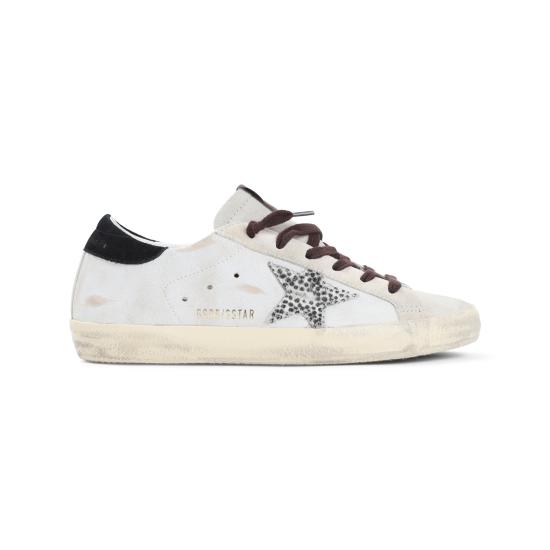 26FW 골든구스 SUPER STAR 슈퍼 스타 클래식 스니커즈 GWF00101 F008746 12526 WHITE SEEDPEARL BLACK - GOLDEN GOOSE