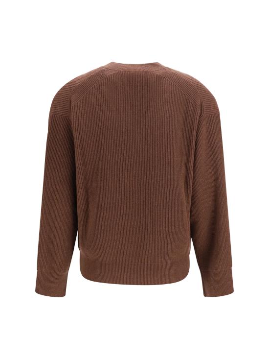 26FW 브루넬로 쿠치넬리 스웨터 M1E224722P CHI89 BROWN - BRUNELLO CUCINELLI