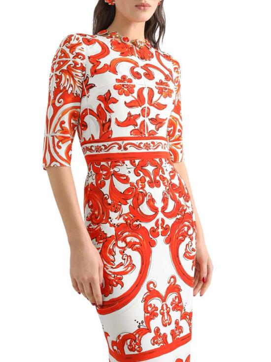 26FW 돌체앤가바나 미디 원피스 F6EAJTGDDRJ S9000 VARIANTE ABBINATA - DOLCE & GABBANA