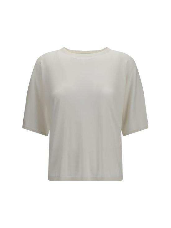 26FW 브루넬로 쿠치넬리 스웨터 M13835700P C159 WHITE