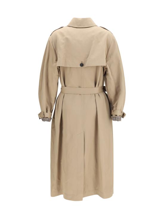 26FW 브루넬로 쿠치넬리 트렌치 코트 ML5979963P C631 BEIGE - BRUNELLO CUCINELLI
