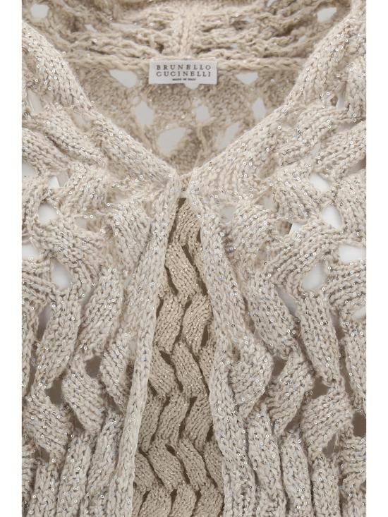 26FW 브루넬로 쿠치넬리 스웨터 MEA347506P CLY85 BEIGE - BRUNELLO CUCINELLI