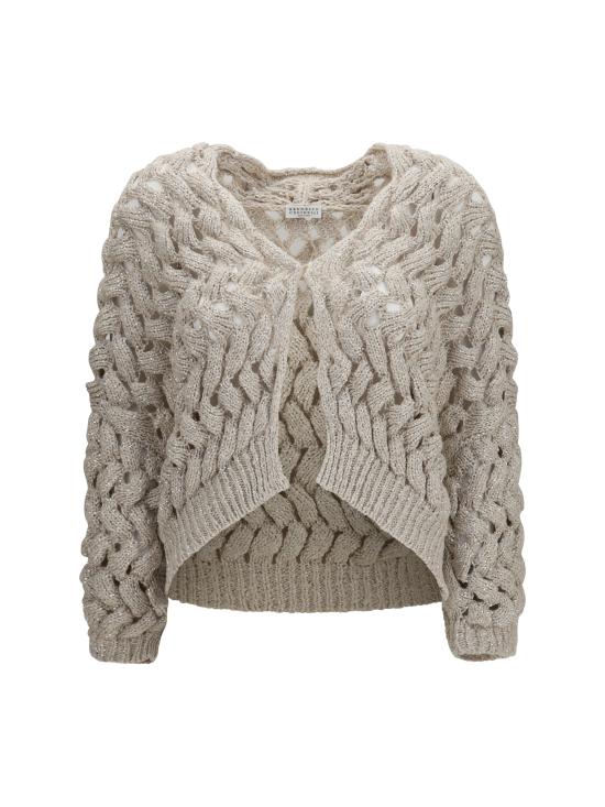 26FW 브루넬로 쿠치넬리 스웨터 MEA347506P CLY85 BEIGE