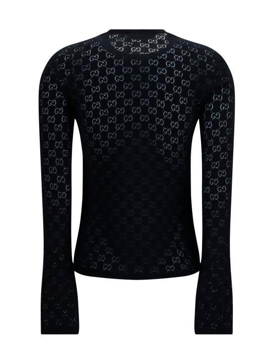 26FW 구찌 긴팔 티셔츠 872756XKFMQ 1000 BLACK - GUCCI