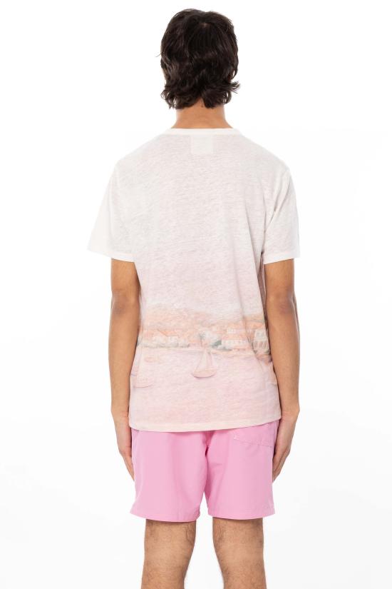 26SS 세인트바쓰 반팔 티셔츠 ECS0003 04575L 01N White - MC2 SAINT BARTH
