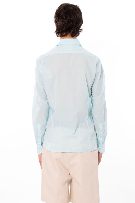 26SS 세인트바쓰 긴팔 셔츠 LCM0001 56L Turchese - MC2 SAINT BARTH