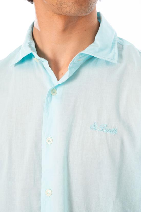 26SS 세인트바쓰 긴팔 셔츠 LCM0001 56L Turchese - MC2 SAINT BARTH
